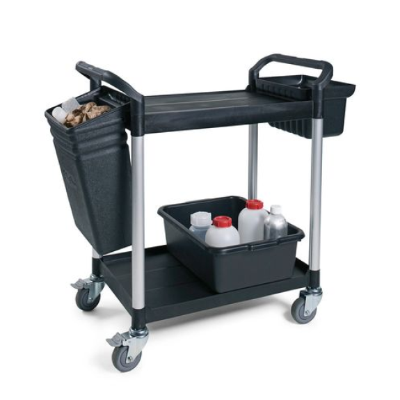 Corbeilles à fixer sur les dessertes multi-usage PRO, hauteur 200 mm, noir, 2 unités Corbeilles à fixer sur les dessertes multi-usage PRO, hauteur 200 mm, noir, 2 unités-Lire la description