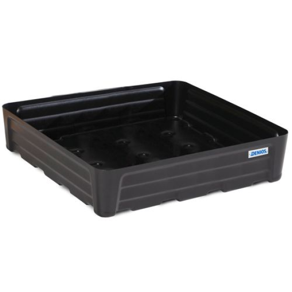 Bac de rétention pour bidons pro-line, en polyéthylène (PE), sans caillebotis, 40 l, 995x595x90 Bac de rétention pour bidons pro-line, en polyéthylène (PE), sans caillebotis, 40 l, 995x595x90-Lire la description