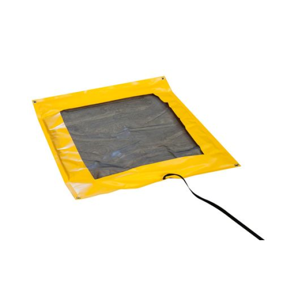 Bac de rétention souple, pliable, multi-usage, avec coussin absorbant amovible, 610 x 910 mm, 8 l Bac de rétention souple, pliable, multi-usage, avec coussin absorbant amovible, 610 x 910 mm, 8 l-Lire la description