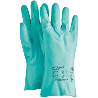 Handschuh Tricotril 736, L 300mm,Gr.8,grün-Beschreibung lesen