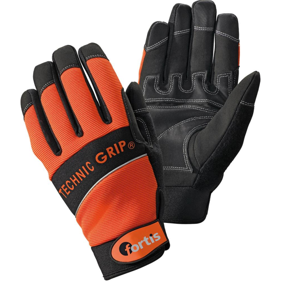 Glaves TechnicGrip, Gr.8, orange / noir,-Lire la description