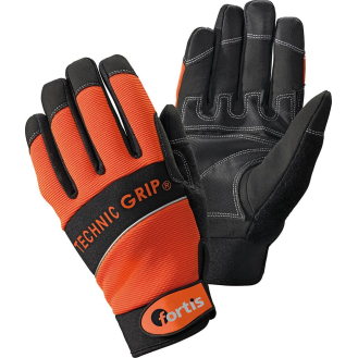 Handschuh TechnicGrip,Gr.10,orange/schwarz,-Beschreibung lesen
