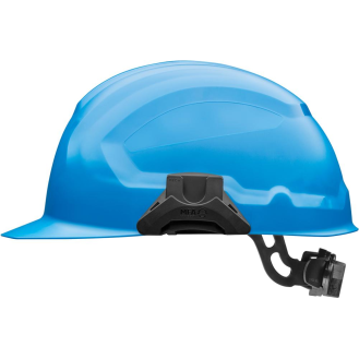 Schutzhelm CrossElectric mit Drehverschluss, blau-Beschreibung lesen
