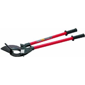 Cortacables de carraca para cables Al+Cu, versión larga-Leer más