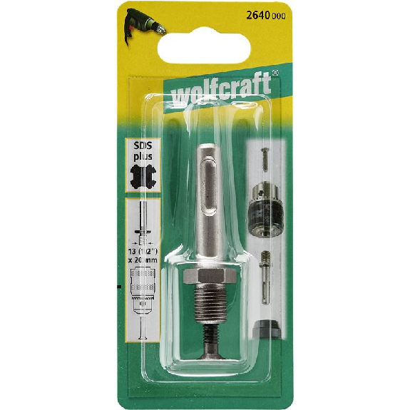 1 adaptador de portabrocas SDS-plus para 1/2x20-Leer más
