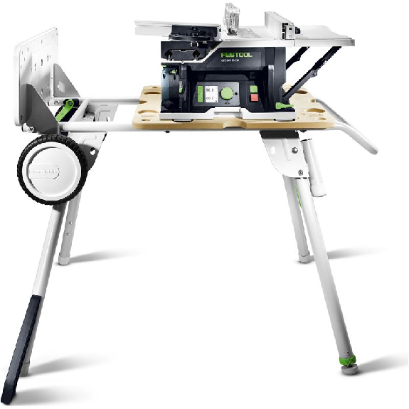 Akku-Tischkreissäge CSC SYS 50 EBI-BASIC-Set-Beschreibung lesen