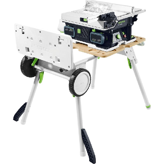 Akku-Tischkreissäge CSC SYS 50 EBI-Set-Beschreibung lesen
