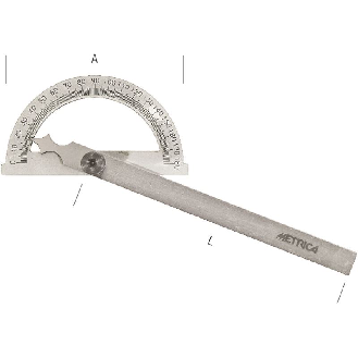 GONIÓMETRO SIMPLE 150X200 Ø 150 X 200 MM - 36513 --Leer más