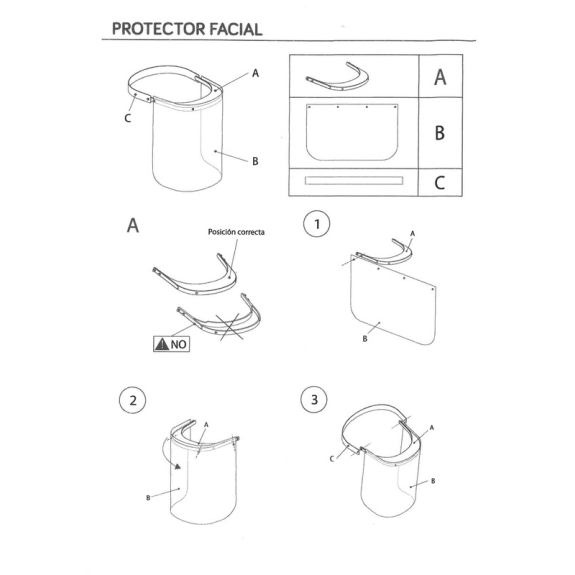 Pantallas de protección facial ambiente laboral-Leer más