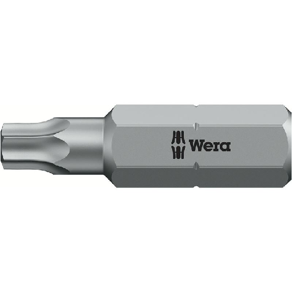 Bit zähhart 1/4" DIN 3126 C6,3 T20x25mm mit Bohrung Bit zähhart 1/4" DIN 3126 C6,3 T20x25mm mit Bohrung-Beschreibung lesen