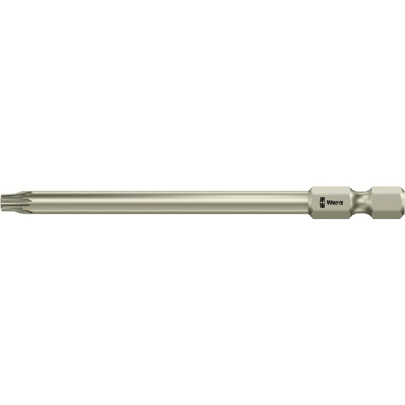Wera 3867/4 TORX BO Bits mit Bohrung, Edelstahl, TX 20 x 89 mm-Beschreibung lesen