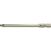 Wera 3867/4 TORX BO Bits mit Bohrung, Edelstahl, TX 20 x 89 mm