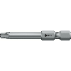 Bit zähhart 1/4" DIN 3126 E6,3 T10x89mm mit Bohrung Bit zähhart 1/4" DIN 3126 E6,3 T10x89mm mit Bohrung