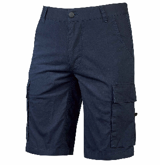 U-Power - Bermuda de travail bleu foncé Slim SUMMER-Lire la description