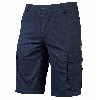 U-Power - Bermuda de travail bleu foncé Slim SUMMER