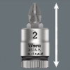 Vaso de punta Zyklop 1/4 8755 A PZ 2 x 28 mm -
