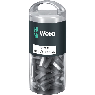 Punta Pozidriv 855/1 Z PZ 1 x 25 mm DIY-Box 100 puntas --Leer más