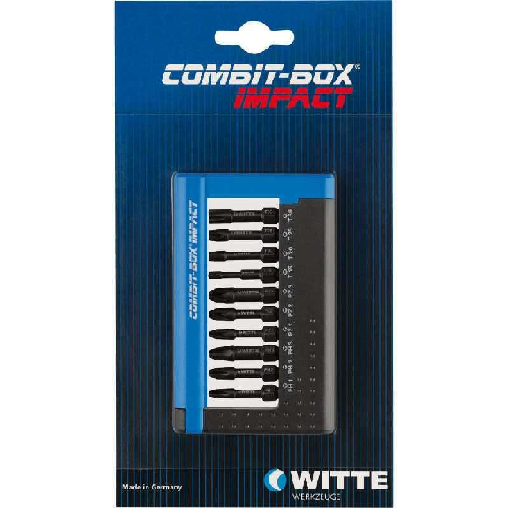 28478 - Juego de 10 puntas de impacto COMBIT-BOX en blíster individual-Leer más