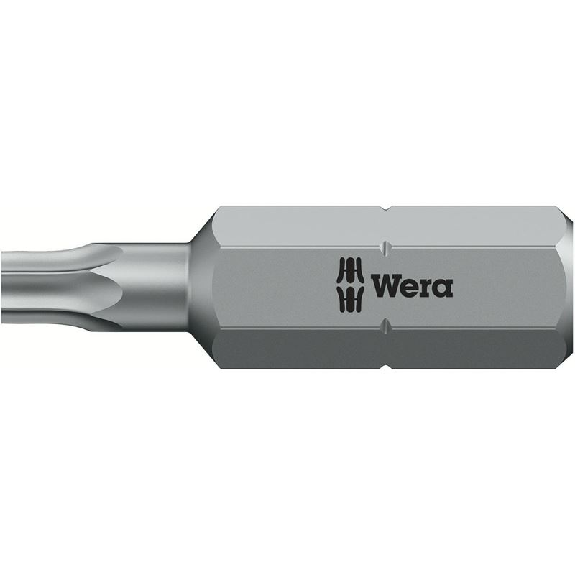 Bit zähhart 1/4" DIN 3126 C6,3 T15x25mm mit Bohrung Bit zähhart 1/4" DIN 3126 C6,3 T15x25mm mit Bohrung-Beschreibung lesen