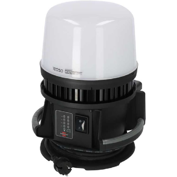 Brennenstuhl Multi Battery LED 360 Hybrid Baustrahler 12050 MH, 12000lm, IP54-Beschreibung lesen