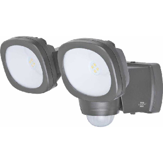 Foco LED de pared doble a batería LUFOS con protección IP44 480 (240 x 2)-Leer más