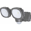 Foco LED de pared doble a batería LUFOS con protección IP44 480 (240 x 2)
