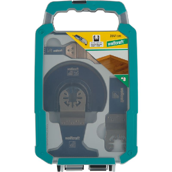 1 juego de iniciación de sierra vibratoria para laminado PRO 4 piezas-Leer más