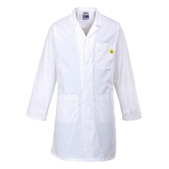 Portwest - Blouse antistatique ESD - AS10 Portwest - Blouse antistatique ESD - AS10-Lire la description