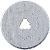 RB28-10 - Pack de 10 cuchillas circulares 28x0,3mm plateadas
