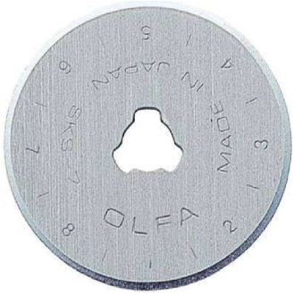 RB28-10 - Pack de 10 cuchillas circulares 28x0,3mm plateadas-Leer más