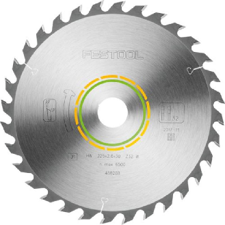 Hoja de sierra HW 225x2.6x30 W32 WOOD UNIVERSAL - 488288 --Leer más