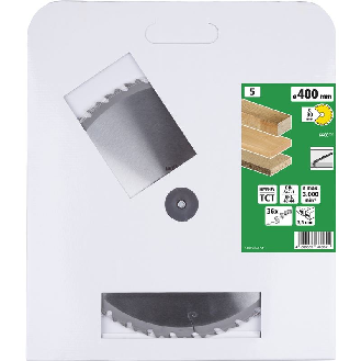 1 disco para sierras circulares de mesa CT. 36 dientes  400 mm 6668000-Leer más