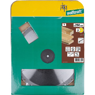 1 disco para sierras circulares de mesa CT. 24 dientes  250 mm 6740000-Leer más