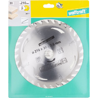 Disco de sierra circular 32 dientes 210 mm-Leer más