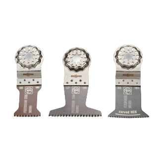 Set  3 cuchillas E-CUT Combo Starlock WOOD - E-Cut Combo Starlock WOOD-Leer más