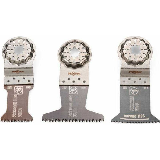 Set  3 cuchillas E-CUT Combo Starlock WOOD - E-Cut Combo Starlock WOOD-Leer más
