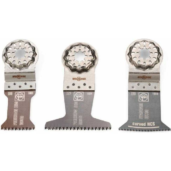 Set  3 cuchillas E-CUT Combo Starlock WOOD - E-Cut Combo Starlock WOOD-Leer más