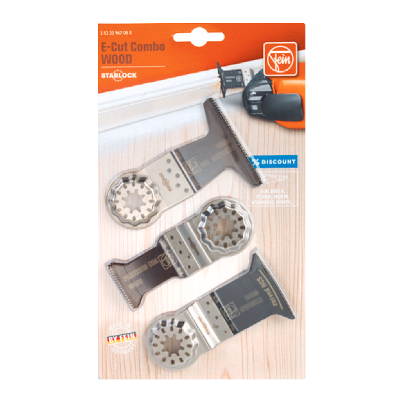 Fein E-Cut Combo Starlock WOOD, Aufnahme SL-Beschreibung lesen