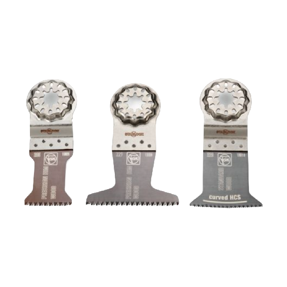 Set  3 cuchillas E-CUT Combo Starlock WOOD - E-Cut Combo Starlock WOOD-Leer más