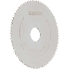 Hoja de sierra de metal duro (macizo) de ø 50 mm (orificio de 10 mm)
