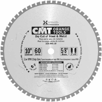 Sierra circular para metales 254x2.2x30 Z:60 fwf 8°-Beschreibung lesen