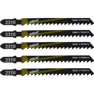5 hojas de sierra de calar HCS L 100 mm. vástago en T 2360000-Leer más