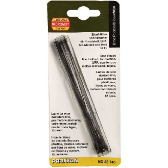 Blister de 12 pelos de 127 mm con pasador dentado fino-Leer más