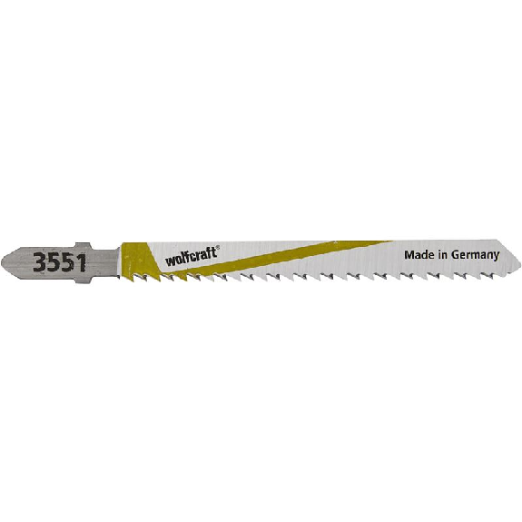 2 hojas de sierra de calar HCS L 100 mm. vástago en T 3551000-Leer más