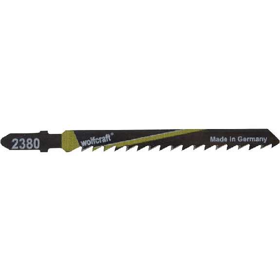 2 hojas de sierra de calar HCS L 100 mm. vástago en T 2380000-Leer más