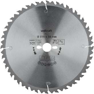 1 disco para sierras circulares de mesa CT. 28 dientes  315 mm 6664000-Leer más