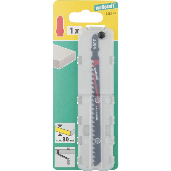 1 hoja de sierra de calar CT L 132 mm, vástago en T-Leer más