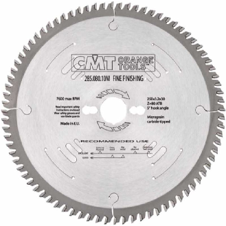Sierra circular 250x3.2x30 Z:80 atb 15° silenciosa-Beschreibung lesen