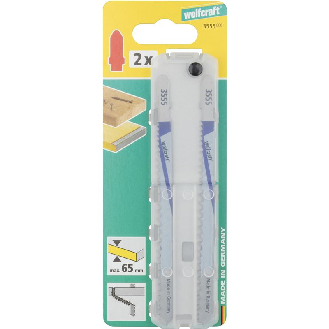 2 hojas de sierra de calar BiM L 130 mm. vástago en T 3555000-Leer más