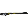 2 hojas de sierra de calar HCS L 76 mm. vástago en T 2313000